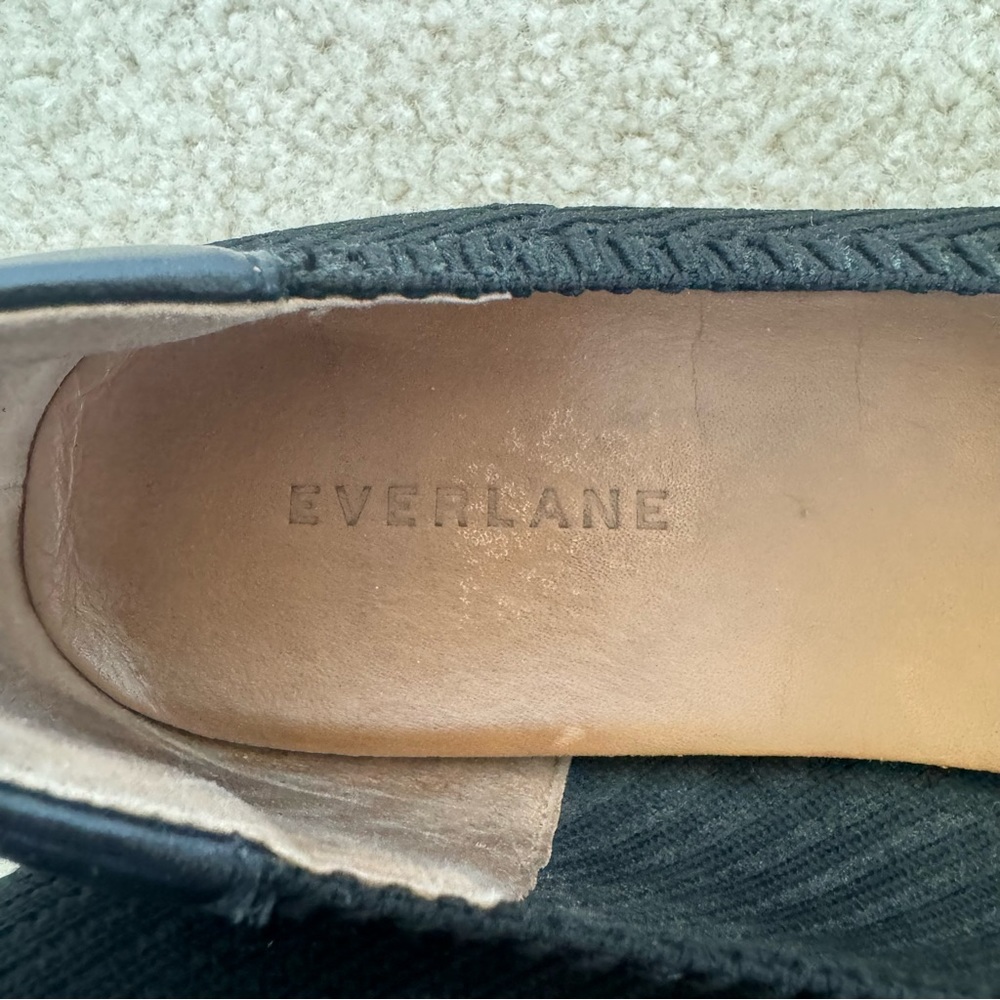 Everlane Black Day Glove ReKnit Flats - Picture 8 of 9
